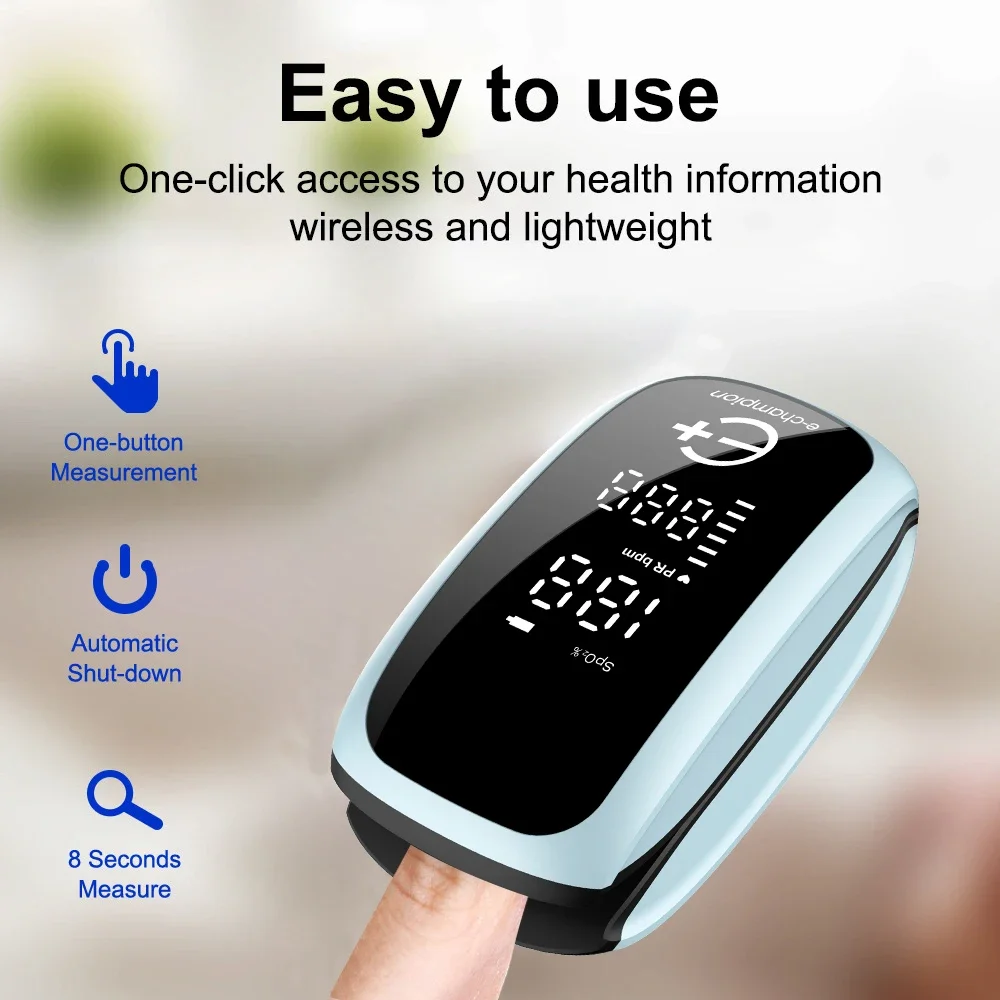 Blood Oxygen Saturation Monito - đánh giá và giá Pulse Oximeter Fingertip Rechargeable
