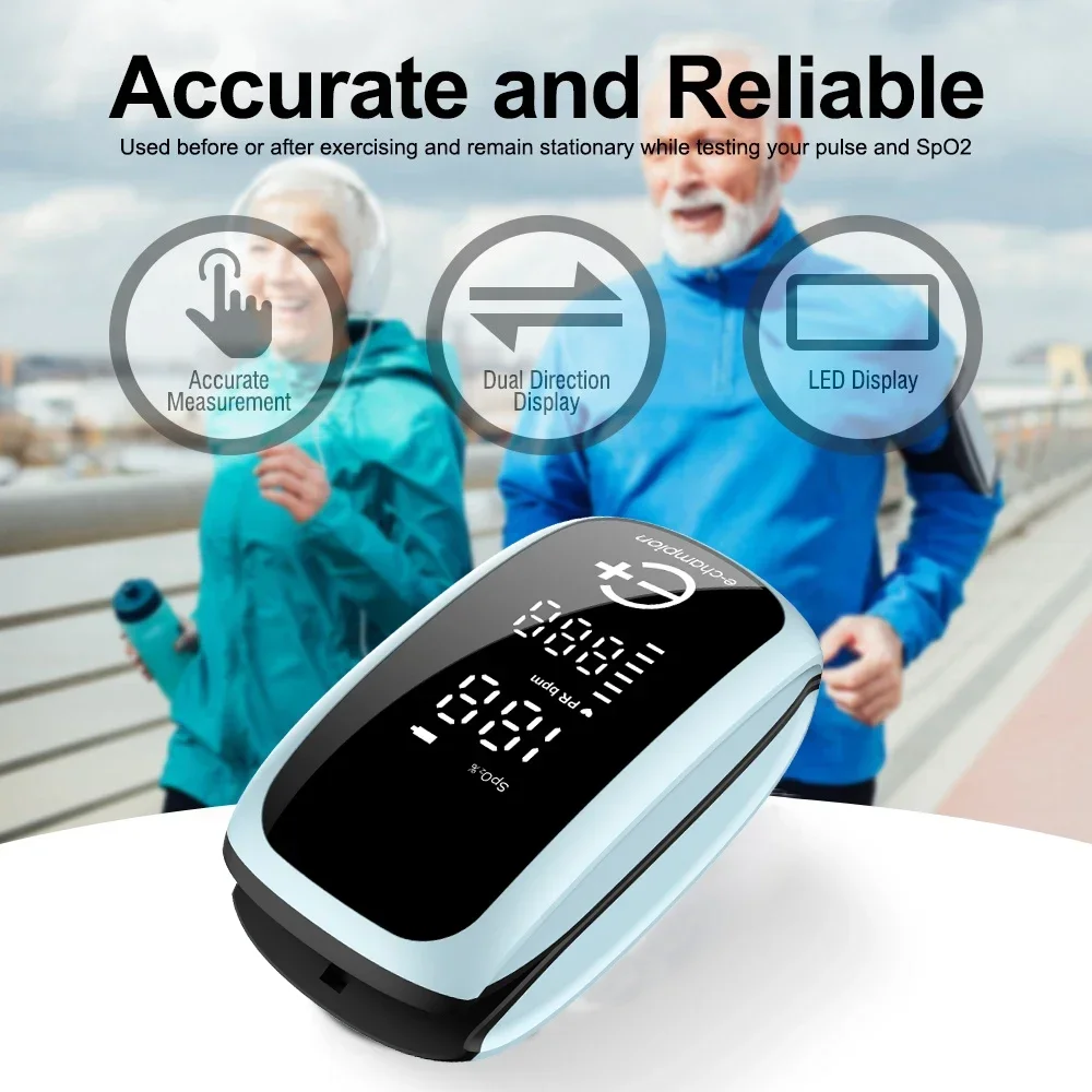 Blood Oxygen Saturation Monito - đánh giá và giá Pulse Oximeter Fingertip Rechargeable