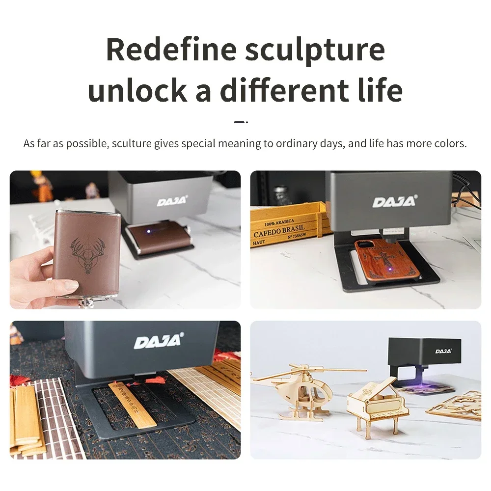 DAJA Laser Engraver CNC DIY DJ - đánh giá và giá Fiber Laser Marking Machine 30W