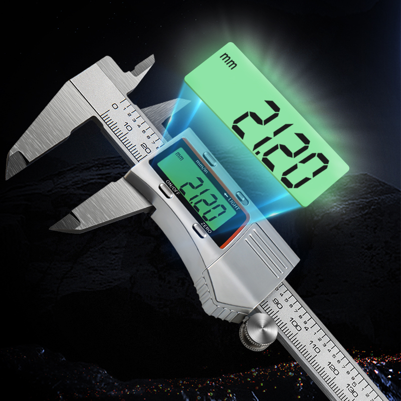 150mm Backlit Digital Caliper  - đánh giá và giá Digital Caliper 150Mm Stainless Steel
