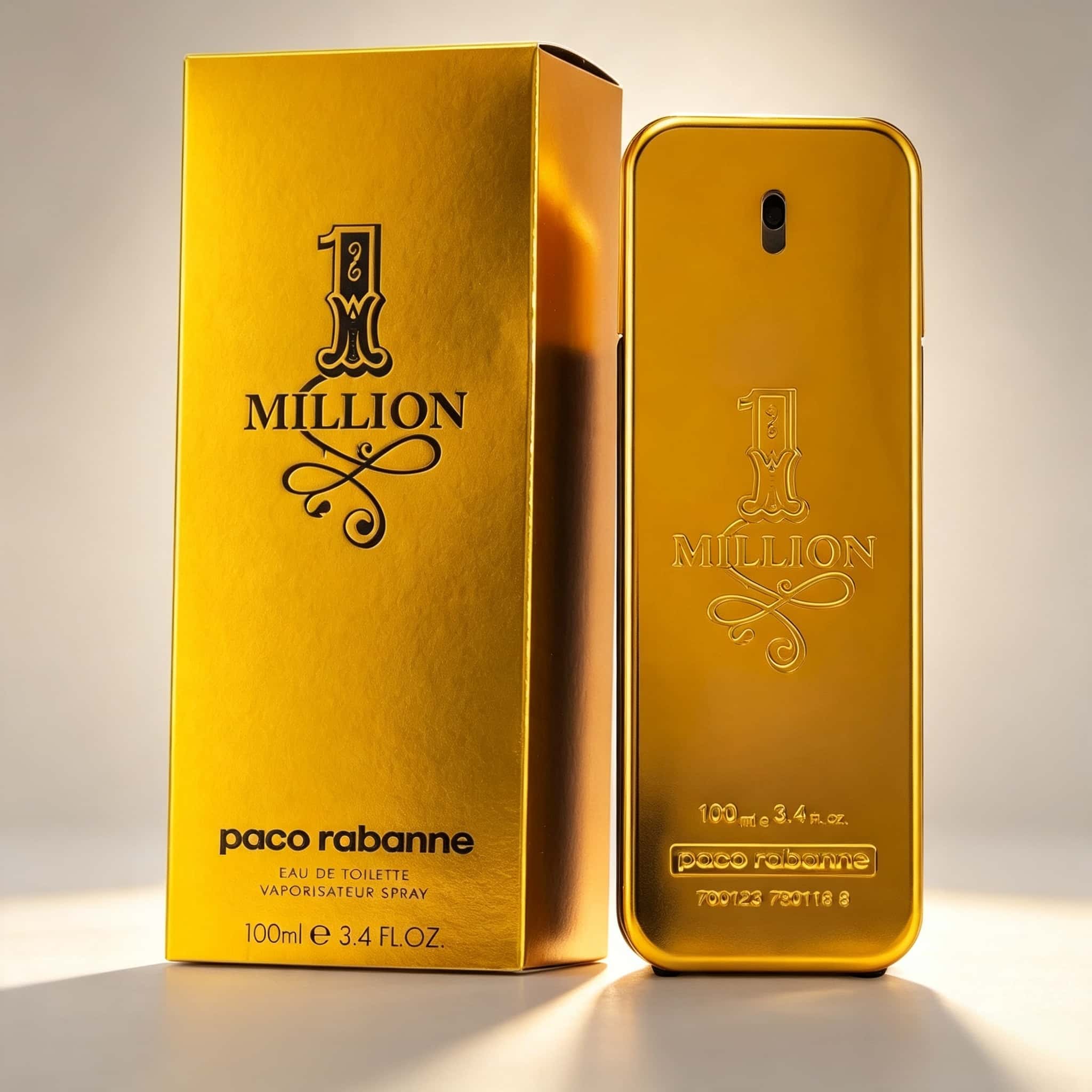 Paco Rabanne 1 Million Men Per - đánh giá và giá Packaging