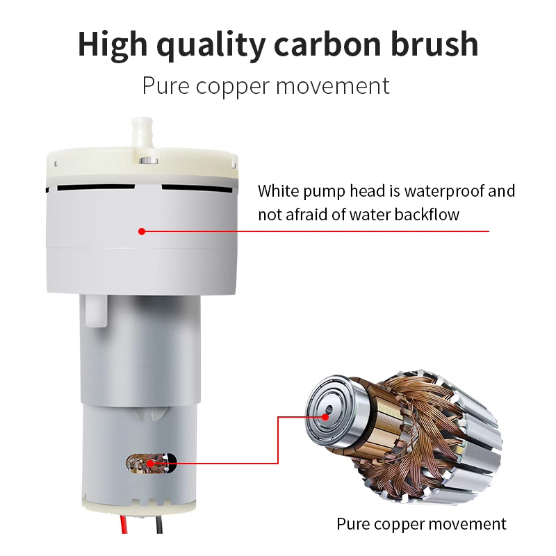 DC 12V Mini Air Pump Aquarium  - đánh giá và giá Mini Peristaltic Pump 12V