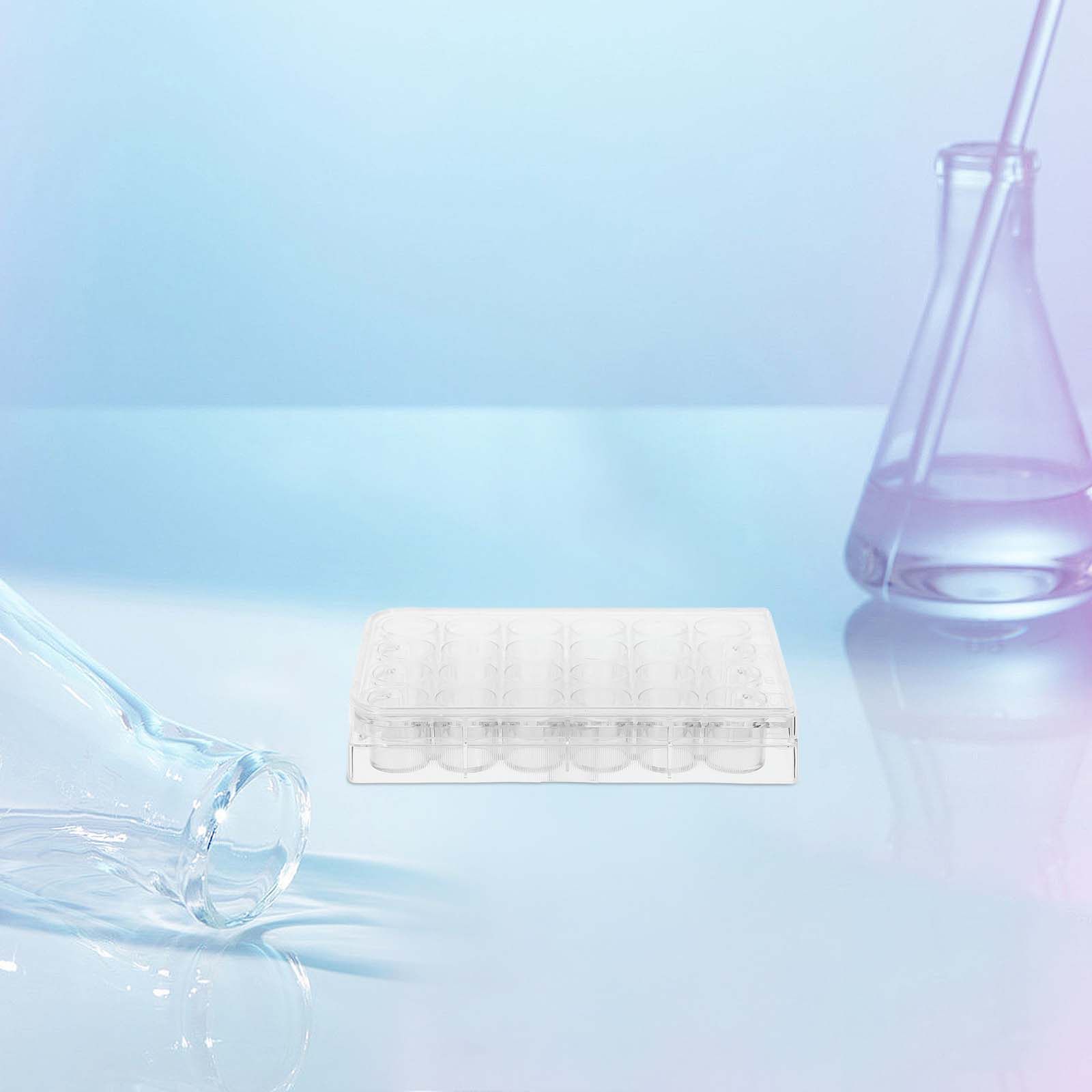 2Pcs 24-Hole Cell Culture Plat - đánh giá và giá Lab Equipment